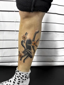 haas bloemen oldschool tattoo