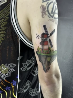 molen eiland oldschool tattoo